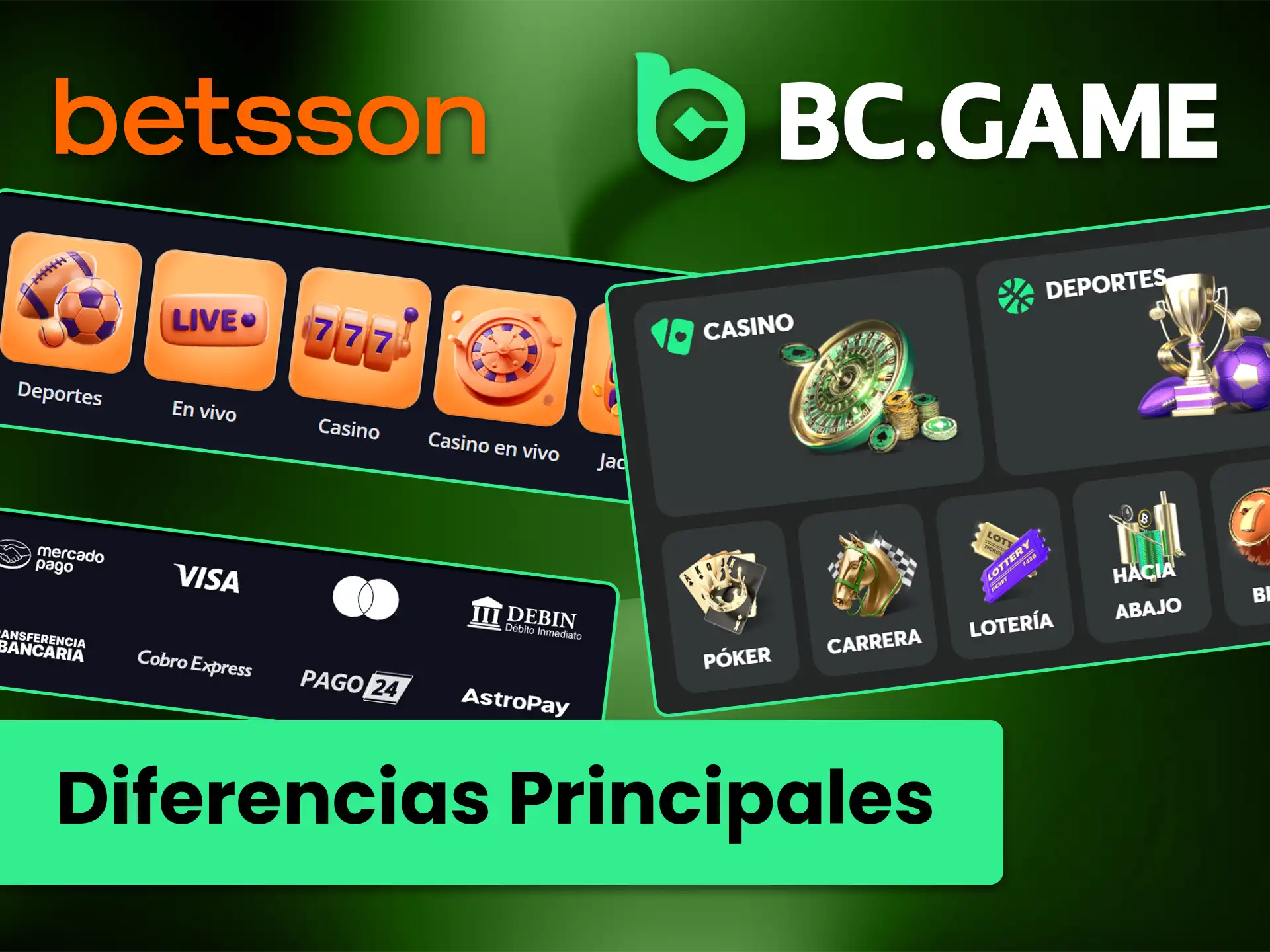Descubre las ventajas exclusivas de BC Game o Betsson.