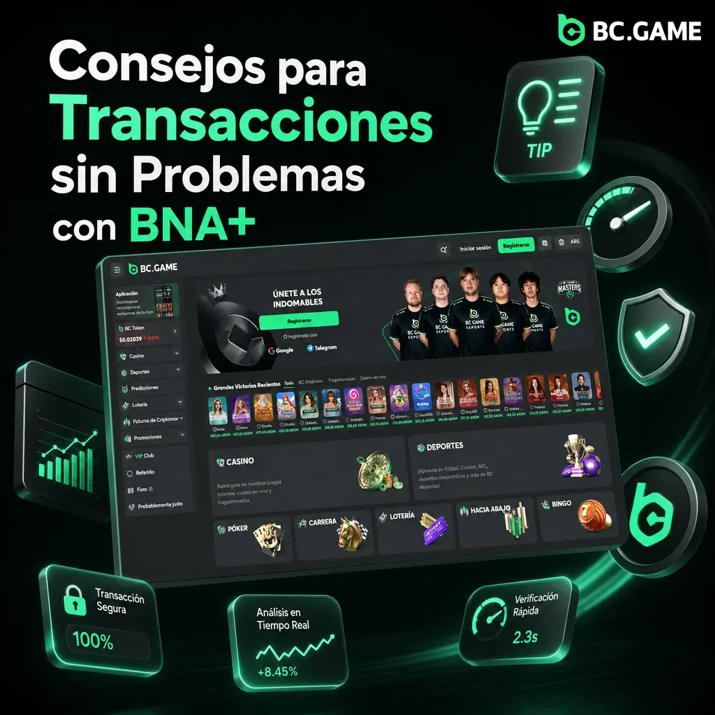 Consejos para evitar demoras y rechazos en transacciones con BNA+: verificá datos, montos y completá el KYC a tiempo.
