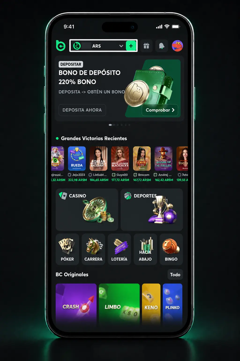 Cómo depositar con Claro Pay en BC.Game: pasos para cargar tu cuenta en pesos argentinos en menos de 5 minutos