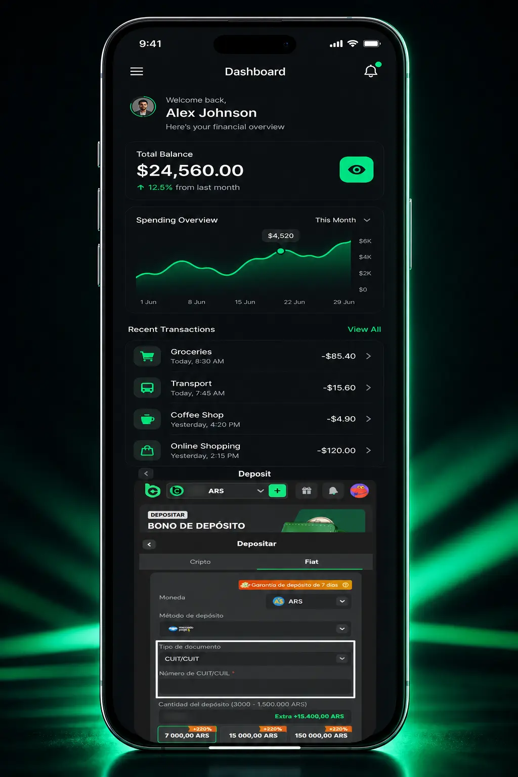 Pasos para depositar ETH (ERC20) en BC.Game: generar dirección de wallet, confirmar red y acreditar saldo automáticamente.
