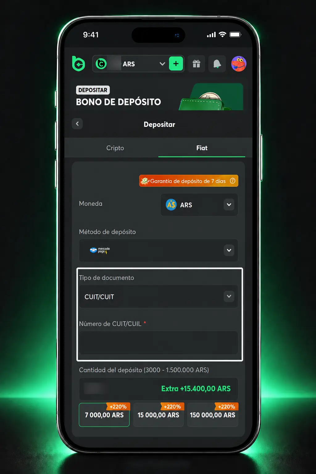 Guía paso a paso para depositar USDC en la red Base dentro de tu cuenta de BC.Game