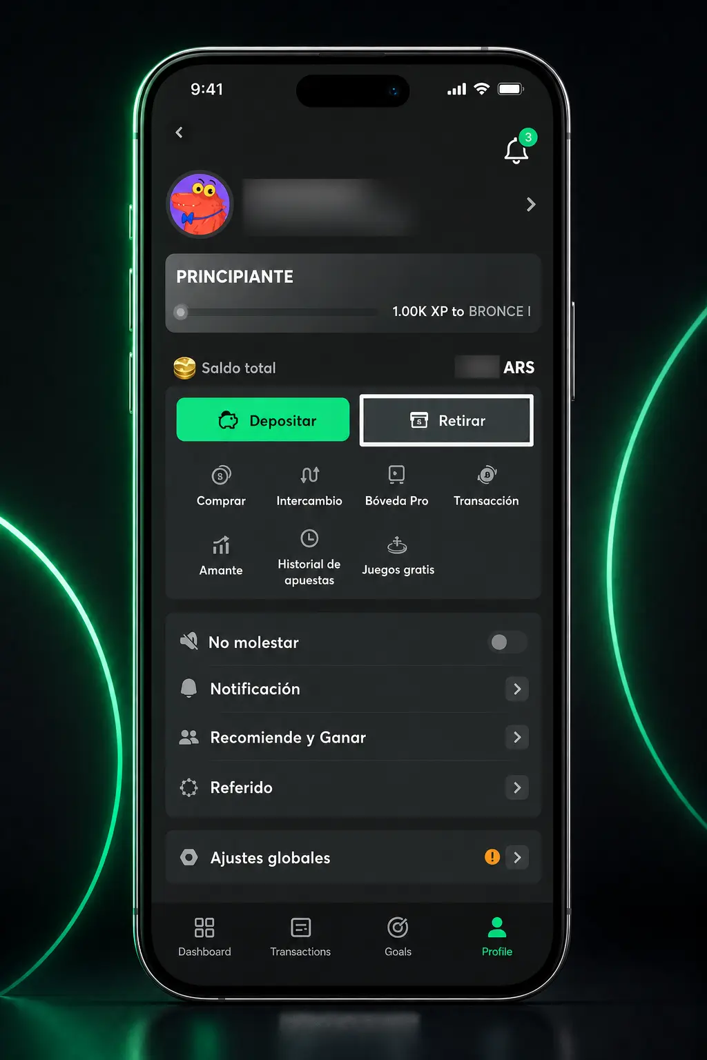 Pasos para retirar ganancias con AstroPay desde BC.Game: verificar cuenta, ingresar monto y confirmar la transacción
