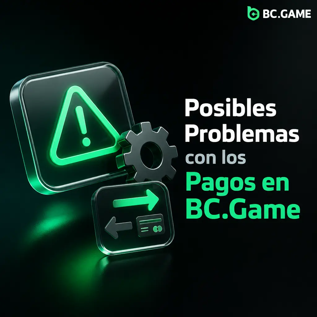 Problemas comunes con pagos en BC.Game: demoras, retiros rechazados, bonos activos y errores en transacciones cripto.
