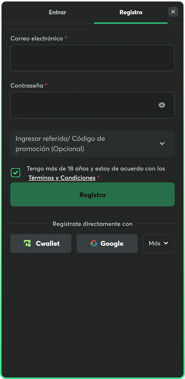 Descubre cómo registrarte en BC Game.