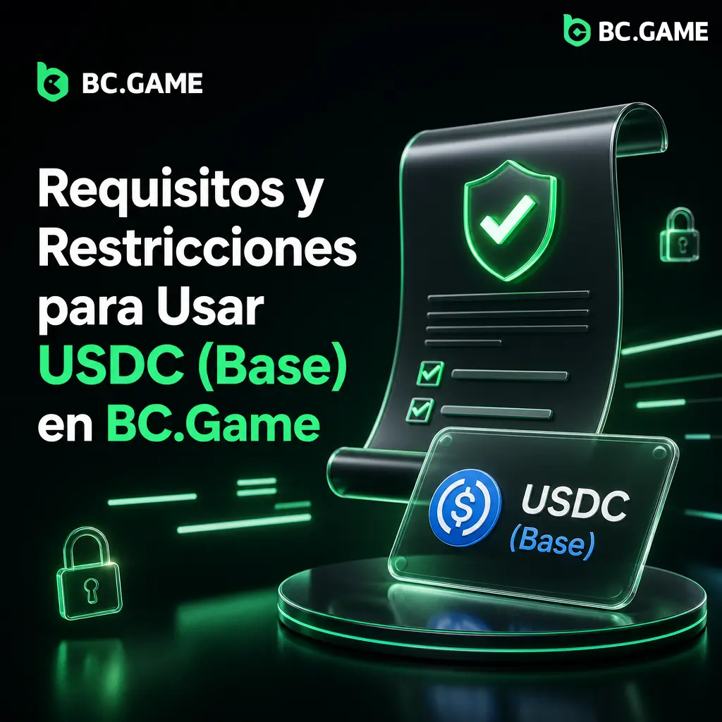 Requisitos de KYC y titularidad de wallet Base para depositar y retirar USDC en BC.Game de forma segura